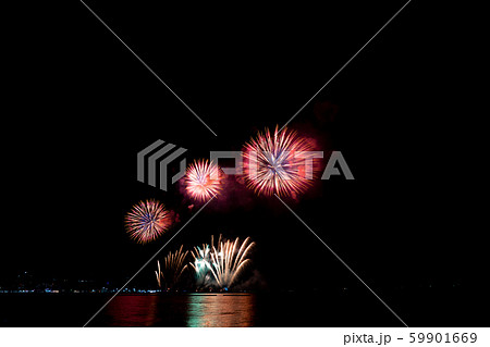 Fireworks light up the sky with dazzling display Fireworks light up the sky with dazzling display 59901669