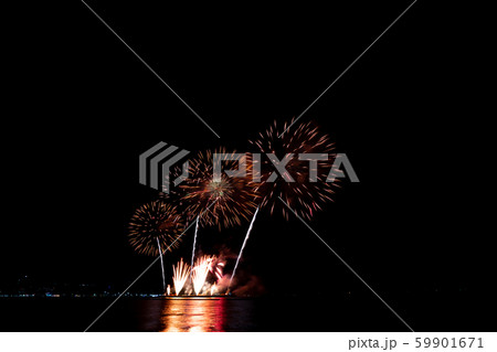 Fireworks light up the sky with dazzling display 59901671