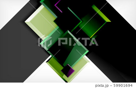 Bright colorful square shape blocks geometrical background Bright colorful square shape blocks geometrical background 59901694