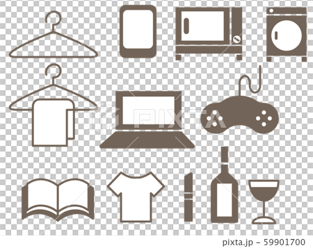 Life tools icon set 59901700