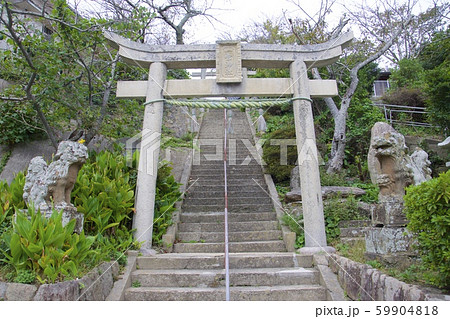 知夫里島の一宮神社（島根県隠岐郡知夫村） 59904818
