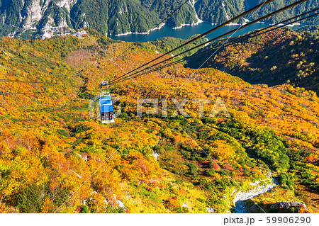 《富山県》紅葉の黒部平・立山黒部アルペンルート 《富山県》紅葉の黒部平・立山黒部アルペンルート 59906290
