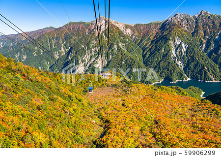 《富山県》紅葉の黒部平・立山黒部アルペンルート 《富山県》紅葉の黒部平・立山黒部アルペンルート 59906299