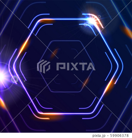 Sci-fi technology abstract background with glowing Sci-fi technology abstract background with glowing 59906378
