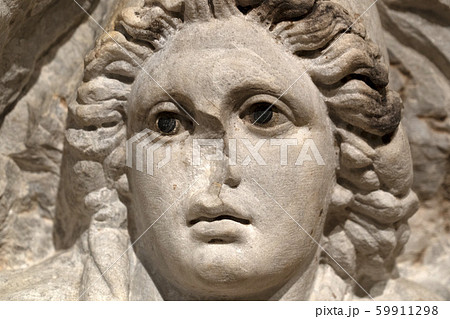 Ancient Mitra Statue detail 59911298