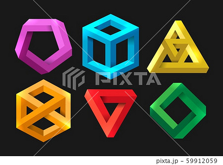Simple 3d impossible shapes 59912059