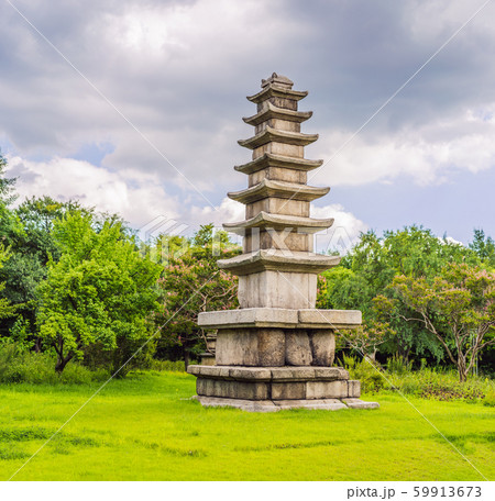 Sotaeri seven-story Stone Pagoda in South Korea 59913673