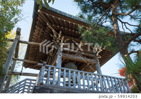 川崎大師 平間寺 鐘楼堂 （神奈川県川崎市川崎区） 2019年11月現在 59914203