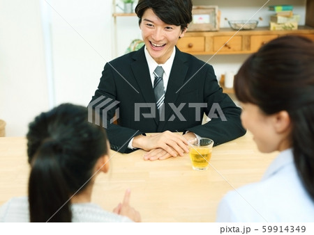 小学校の家庭訪問イメージ 59914349
