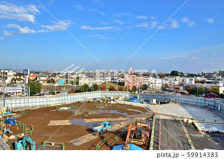 リニア新幹線工事現場 神奈川県犬蔵非常口 リニア新幹線工事現場 神奈川県犬蔵非常口 59914383