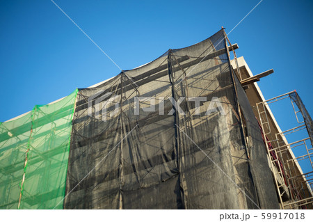 Building between under construction use shading 59917018