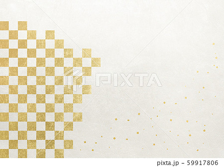 鮫小紋　20ライン　市松　（背景素材）　キラキラ 59917806