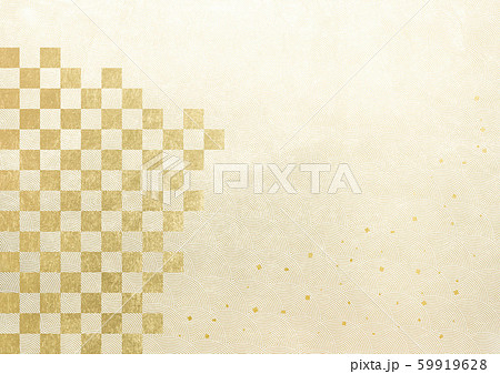 鮫小紋　20ライン　市松　（背景素材）　キラキラ 59919628