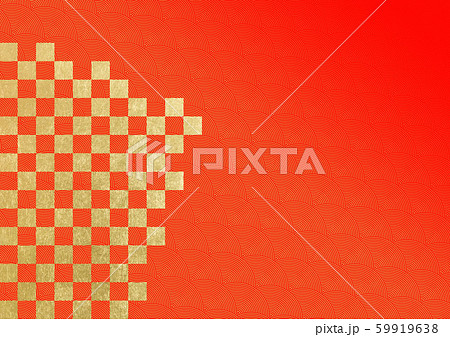 鮫小紋 20ライン 市松 (背景素材) 鮫小紋 20ライン 市松 (背景素材) 59919638