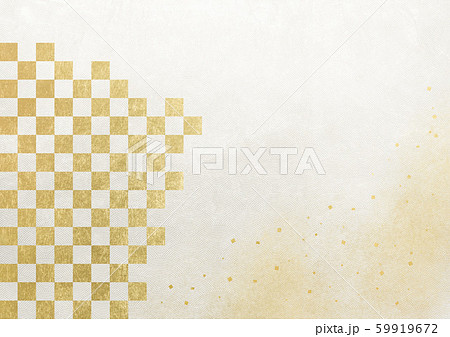 鮫小紋　20ライン　市松　（背景素材）　キラキラ 59919672