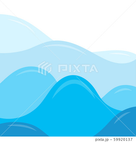 Abstract blue wave water concept vector background 59920137