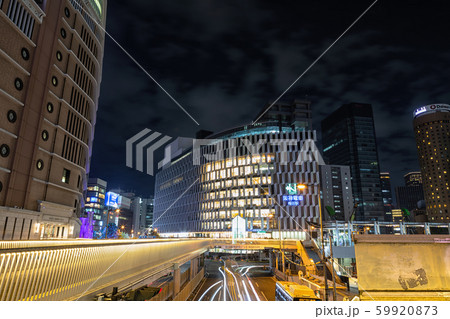 【大阪】大阪駅前の夜景 【大阪】大阪駅前の夜景 59920873