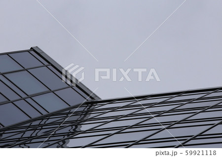 Abstract business modern city urban futuristic architecture background, motion blur, reflection in 59921118