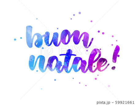 Buon Natale holiday lettering Buon Natale holiday lettering 59921661