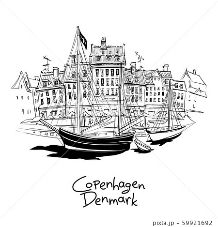 Nyhavn, Copenhagen, Denmark. 59921692