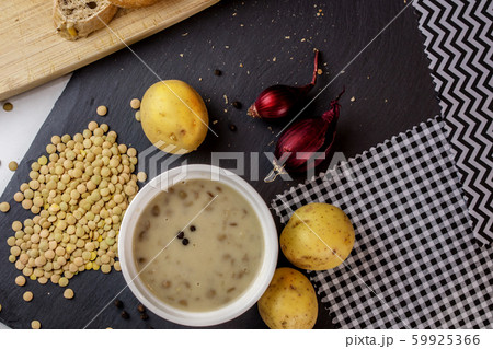homemade creamy brown lentil soup homemade creamy brown lentil soup 59925366