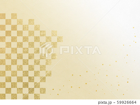 鮫小紋　20ライン　市松　（背景素材）　キラキラ 59926664