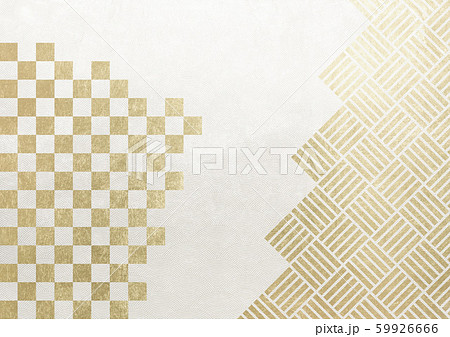 鮫小紋　20ライン　市松　算木　（背景素材） 59926666