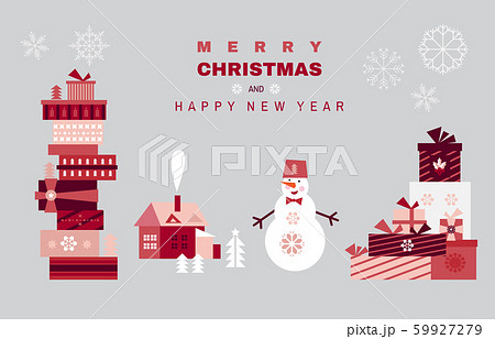 Merry Christmas flat style 4.eps 59927279