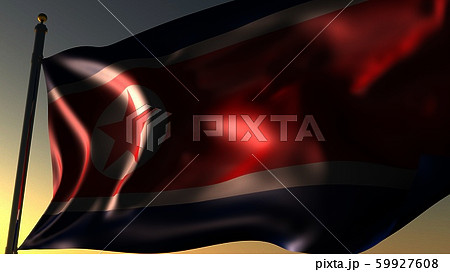 北朝鮮の旗 59927608