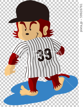 Baseball monkey 59928781