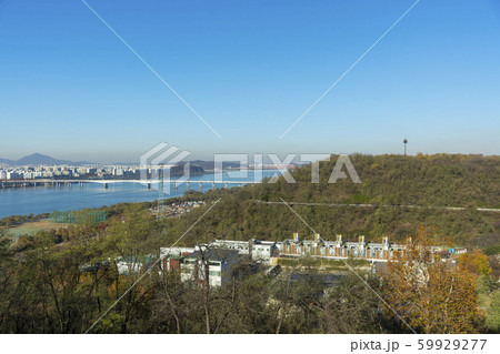 風景 漢江 江西区 59929277