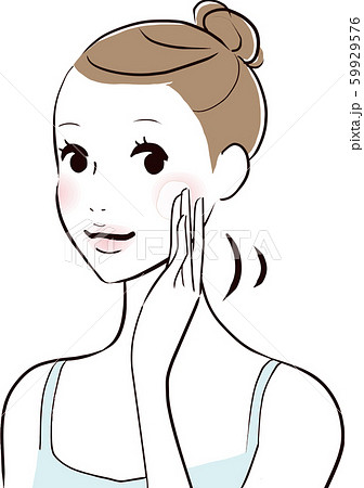 スキンケア 女性 スキンケア 女性 59929576