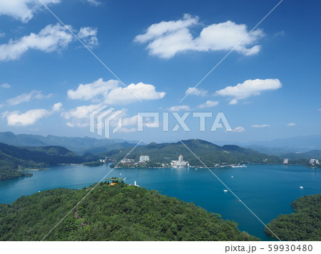 台湾・日月潭 慈恩塔からの眺め/ Sun Moon Lake, Taiwan 59930480