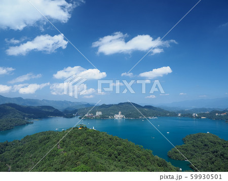 台湾・日月潭 慈恩塔からの眺め/ Sun Moon Lake, Taiwan 59930501