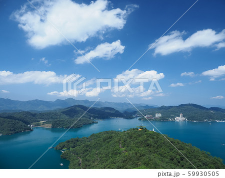台湾・日月潭 慈恩塔からの眺め/ Sun Moon Lake, Taiwan 59930505
