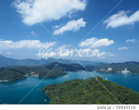台湾・日月潭 慈恩塔からの眺め/ Sun Moon Lake, Taiwan 台湾・日月潭 慈恩塔からの眺め/ Sun Moon Lake, Taiwan 59930510