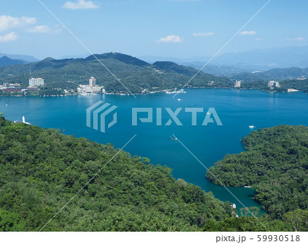 台湾・日月潭 慈恩塔からの眺め/ Sun Moon Lake, Taiwan 59930518