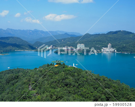 台湾・日月潭 慈恩塔からの眺め/ Sun Moon Lake, Taiwan 台湾・日月潭 慈恩塔からの眺め/ Sun Moon Lake, Taiwan 59930528