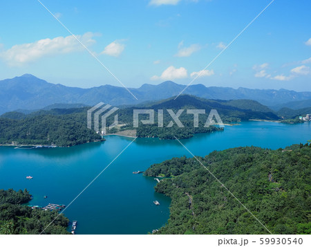 台湾・日月潭 慈恩塔からの眺め/ Sun Moon Lake, Taiwan 59930540