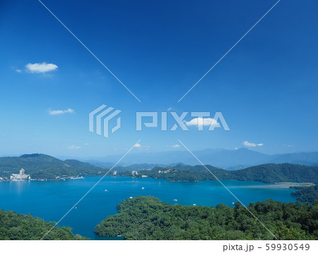 台湾・日月潭 慈恩塔からの眺め/ Sun Moon Lake, Taiwan 台湾・日月潭 慈恩塔からの眺め/ Sun Moon Lake, Taiwan 59930549