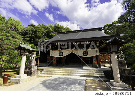 松陰神社 拝殿 山口県萩市 松陰神社 拝殿 山口県萩市 59930711
