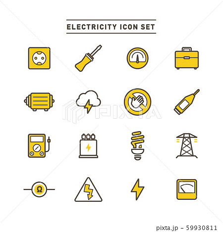 ENERGY ICON SET 59930811