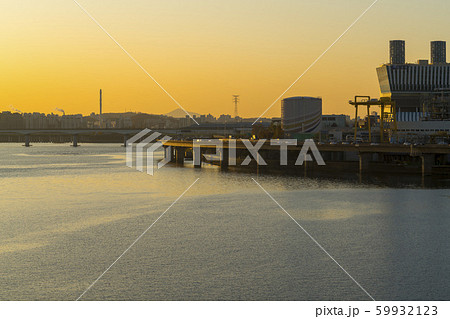 風景 漢江 麻浦区 59932123