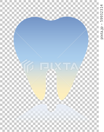 歯シルエット 59932314