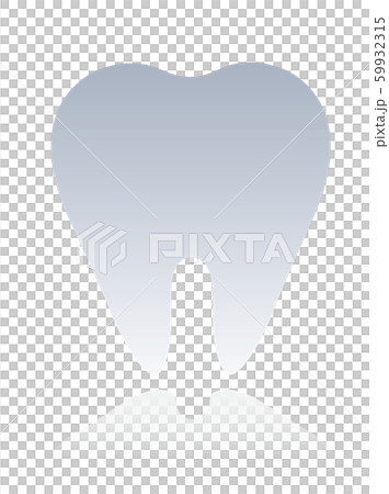 歯シルエット 59932315