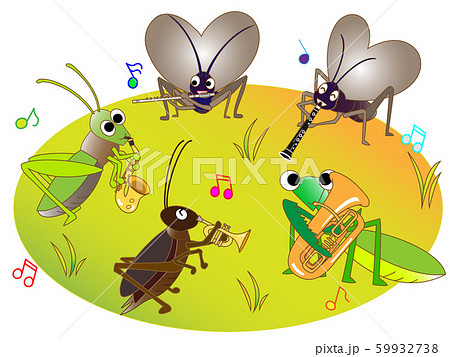 秋の昆虫のコンサート 秋の昆虫のコンサート 59932738