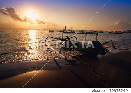 Traditional Balinese ships Jukung 59933240