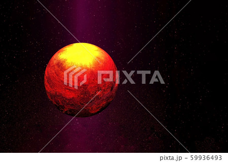 Fantastic volcanic planet. Elements of this image Fantastic volcanic planet. Elements of this image 59936493