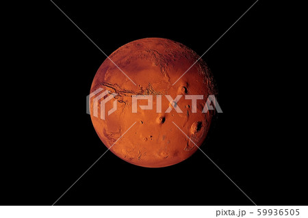 Planet Mercury, on a black background. Elements of Planet Mercury, on a black background. Elements of 59936505