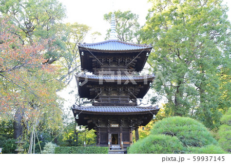 ホテル椿山荘 三重塔 東京都文京区 ホテル椿山荘 三重塔 東京都文京区 59937145